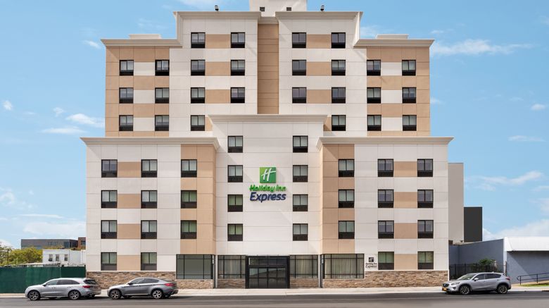 Holiday Inn Express Jamaica-JFK AirTran Exterior. Images powered by <a href="https://www.leonardoworldwide.com" target="_blank" rel="noopener">Leonardo</a>.
