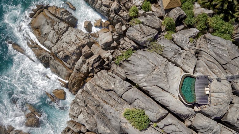 Six Senses Zil Pasyon, Seychelles Exterior. Images powered by <a href=https://www.travelweekly.com/Hotels/Felicite-Island-Seychelles/