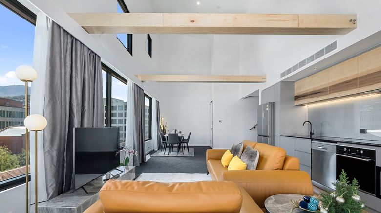 <b>Hobart City Apartments Room</b>. Images powered by <a href="https://www.leonardoworldwide.com/" title="Leonardo Worldwide" target="_blank">Leonardo</a>.