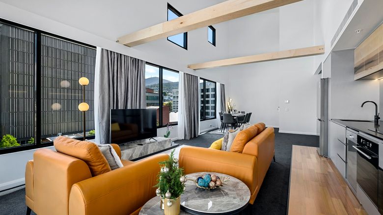 <b>Hobart City Apartments Room</b>. Images powered by <a href="https://www.leonardoworldwide.com/" title="Leonardo Worldwide" target="_blank">Leonardo</a>.