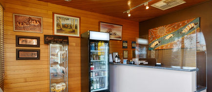 Stagecoach Motel Lobby