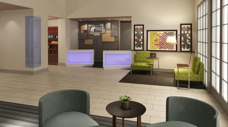 Holiday Inn Express McComb Lobby