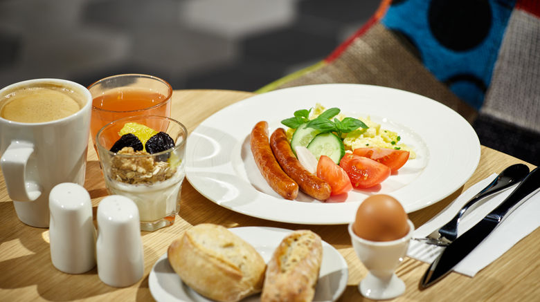 <b>Holiday Inn Express Warsaw - The HUB Restaurant</b>. Images powered by <a href="https://www.leonardoworldwide.com/" title="Leonardo Worldwide" target="_blank">Leonardo</a>.