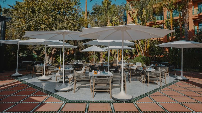 <b>Hotel la Mamounia Restaurant</b>. Images powered by <a href="https://www.leonardoworldwide.com/" title="Leonardo Worldwide" target="_blank">Leonardo</a>.