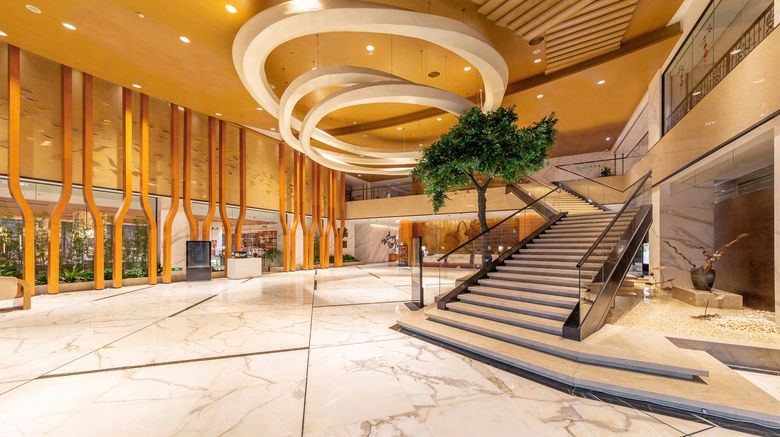 <b>Holiday Inn Nanjing Xuanwu Lake Lobby</b>. Images powered by <a href="https://www.leonardoworldwide.com/" title="Leonardo Worldwide" target="_blank">Leonardo</a>.
