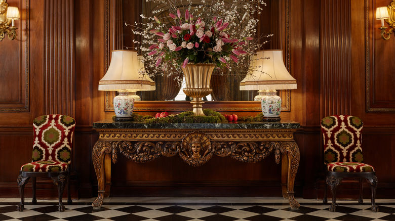 <b>Raphael Hotel Paris Lobby</b>. Images powered by <a href=https://www.travelagewest.com/Hotels/Paris/