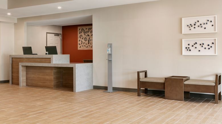 <b>Candlewood Suites Fayetteville Lobby</b>. Images powered by <a href="https://www.leonardoworldwide.com/" title="Leonardo Worldwide" target="_blank">Leonardo</a>.