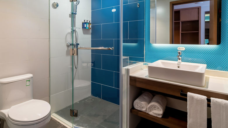 <b>Holiday Inn Express Jinan Jingshi Road Room</b>. Images powered by <a href="https://www.leonardoworldwide.com/" title="Leonardo Worldwide" target="_blank">Leonardo</a>.