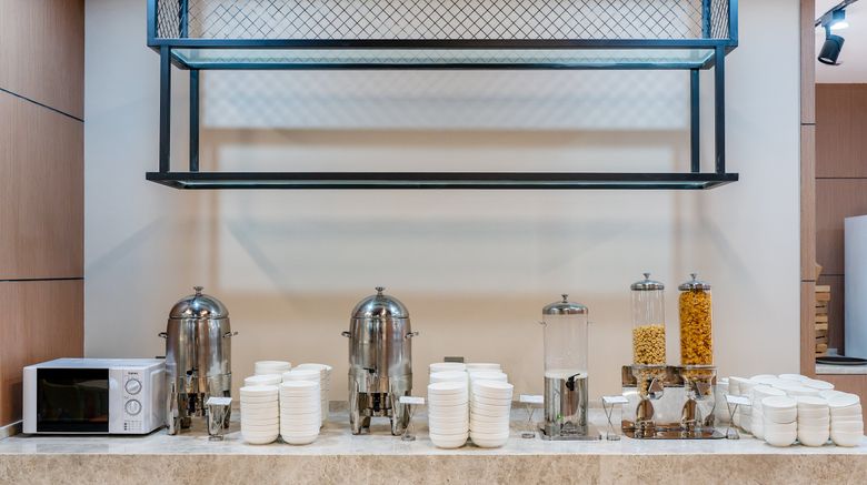 <b>Holiday Inn Express Jinan Jingshi Road Restaurant</b>. Images powered by <a href="https://www.leonardoworldwide.com/" title="Leonardo Worldwide" target="_blank">Leonardo</a>.