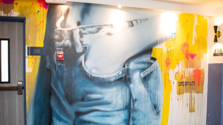 <b>Hotel Denim Lobby</b>. Images powered by <a href="https://www.leonardoworldwide.com/" title="Leonardo Worldwide" target="_blank">Leonardo</a>.