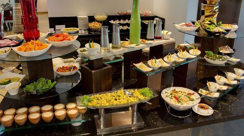 <b>La Marvella Sarovar Premiere Hotel Restaurant</b>. Images powered by <a href="https://www.leonardoworldwide.com/" title="Leonardo Worldwide" target="_blank">Leonardo</a>.