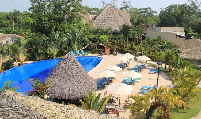 Villa Mercedes Palenque Exterior