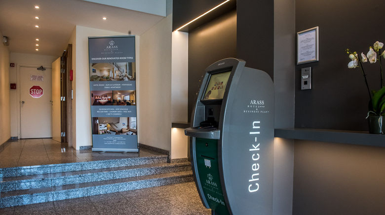 <b>Arass Hotel & Business Flats Lobby</b>. Images powered by <a href="https://www.leonardoworldwide.com/" title="Leonardo Worldwide" target="_blank">Leonardo</a>.