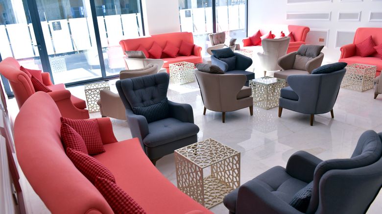 <b>Be Inn Hotel - Al Khoud Muscat Lobby</b>. Images powered by <a href="https://www.leonardoworldwide.com/" title="Leonardo Worldwide" target="_blank">Leonardo</a>.