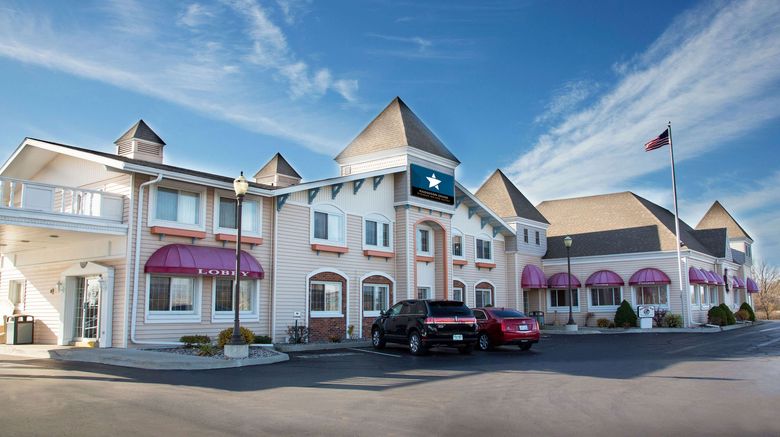 Magnuson Grand Pioneer Inn  and  Suites Exterior. Images powered by <a href="https://www.leonardoworldwide.com" target="_blank" rel="noopener">Leonardo</a>.