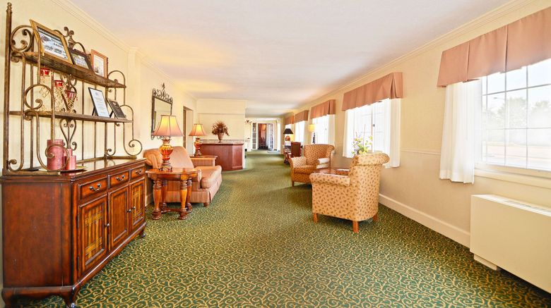 <b>Magnuson Grand Pioneer Inn & Suites Lobby</b>. Images powered by <a href="https://www.leonardoworldwide.com/" title="Leonardo Worldwide" target="_blank">Leonardo</a>.