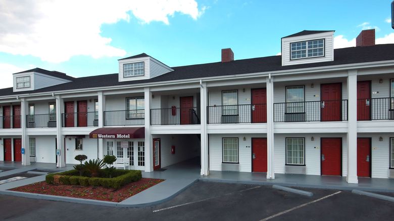 <b>Western Motel Exterior</b>. Images powered by <a href="https://www.leonardoworldwide.com/" title="Leonardo Worldwide" target="_blank">Leonardo</a>.