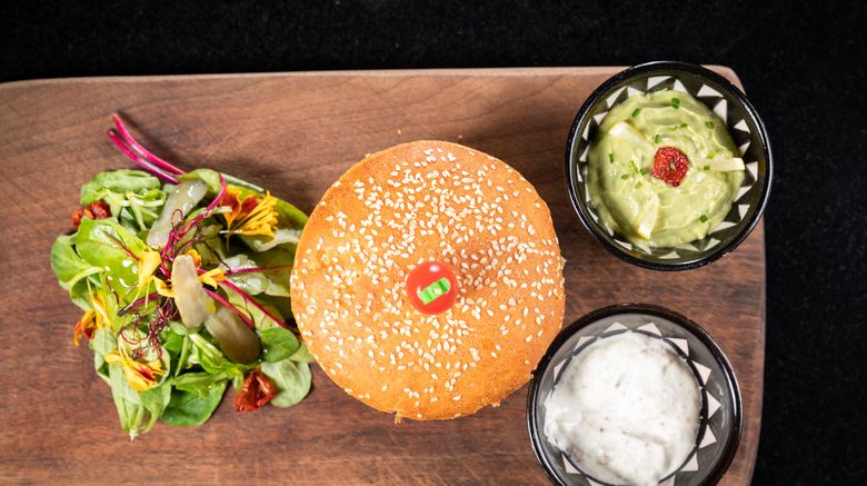 <b>ONOMO Hotel Casablanca City Center Restaurant</b>. Images powered by <a href="https://www.leonardoworldwide.com/" title="Leonardo Worldwide" target="_blank">Leonardo</a>.