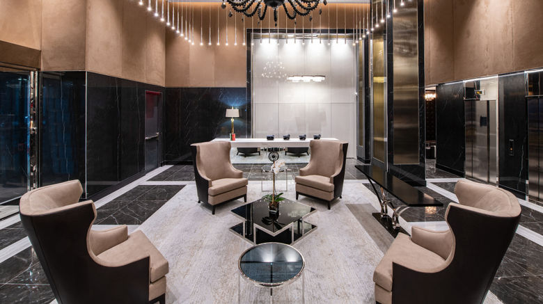 <b>Aliz Hotel Times Square Lobby</b>. Images powered by <a href="https://www.leonardoworldwide.com/" title="Leonardo Worldwide" target="_blank">Leonardo</a>.