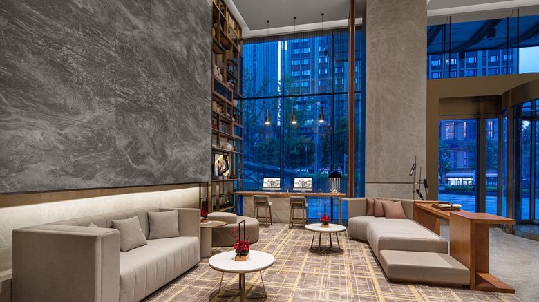 Ascott Xiangjiang FFC Changsha Lobby. Images powered by <a href="https://www.leonardoworldwide.com" target="_blank" rel="noopener">Leonardo</a>.