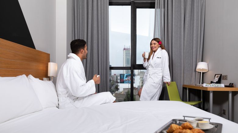 <b>ONOMO Hotel Casablanca City Center Room</b>. Images powered by <a href="https://www.leonardoworldwide.com/" title="Leonardo Worldwide" target="_blank">Leonardo</a>.