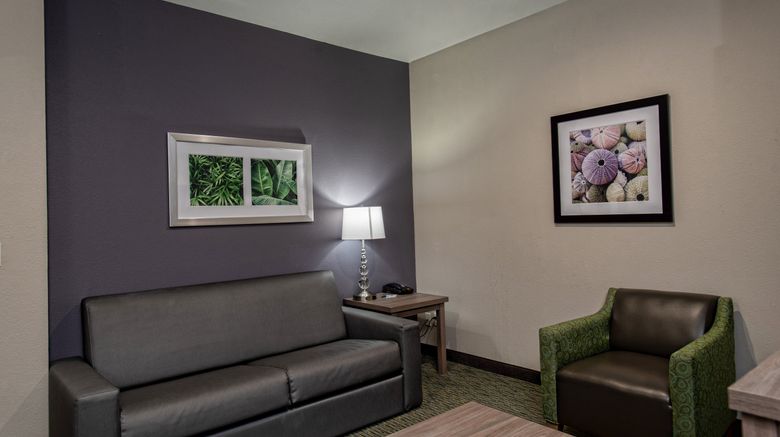 <b>Holiday Inn Express Hotel & Suites Room</b>. Images powered by <a href="https://www.leonardoworldwide.com/" title="Leonardo Worldwide" target="_blank">Leonardo</a>.