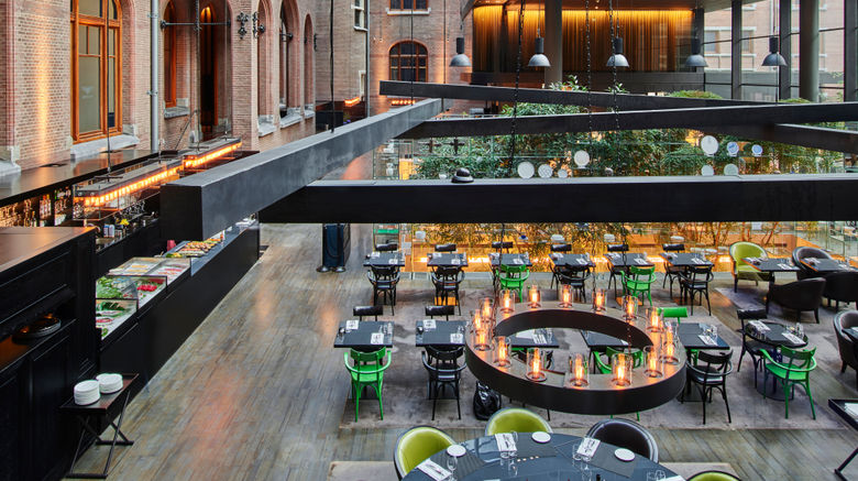 <b>Conservatorium Hotel Amsterdam Restaurant</b>. Images powered by <a href=https://www.travelagewest.com/Hotels/Amsterdam/