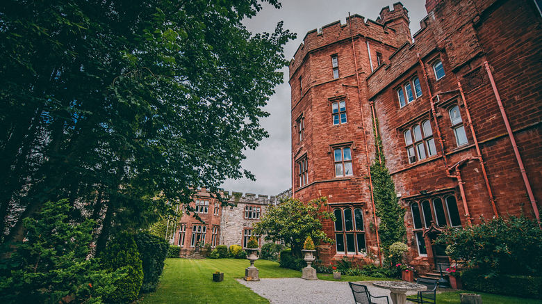 Ruthin Castle Hotel Exterior. Images powered by <a href="https://www.leonardoworldwide.com" target="_blank" rel="noopener">Leonardo</a>.