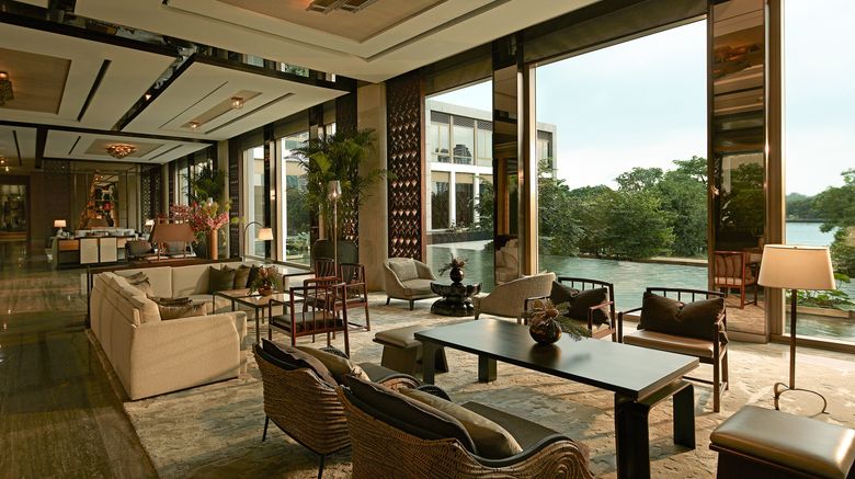 <b>Capella Bangkok Lobby</b>. Images powered by <a href=https://www.travelagewest.com/Hotels/Bangkok/