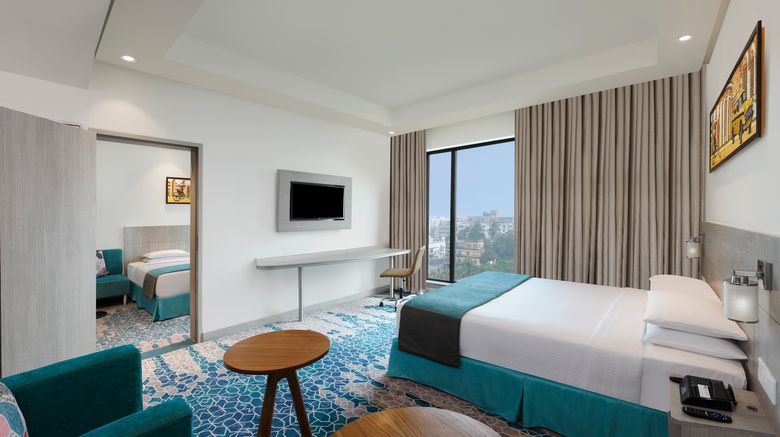 <b>Holiday Inn Express Kolkata Airport Room</b>. Images powered by <a href="https://www.leonardoworldwide.com/" title="Leonardo Worldwide" target="_blank">Leonardo</a>.