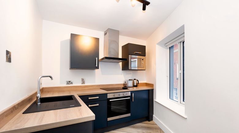 <b>Staycity Aparthotels Christchurch Room</b>. Images powered by <a href="https://www.leonardoworldwide.com/" title="Leonardo Worldwide" target="_blank">Leonardo</a>.