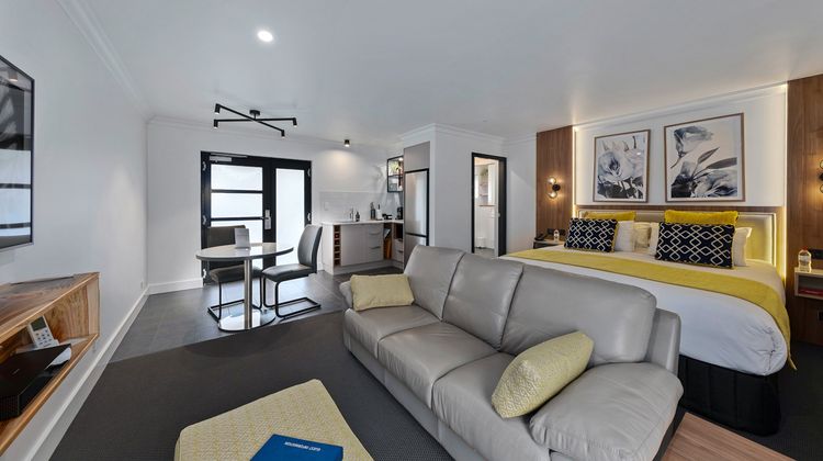 Bluegum Motel Room