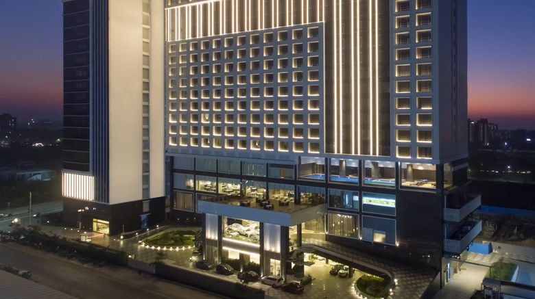 <b>Taj Skyline Ahmedabad Exterior</b>. Images powered by <a href="https://www.leonardoworldwide.com/" title="Leonardo Worldwide" target="_blank">Leonardo</a>.