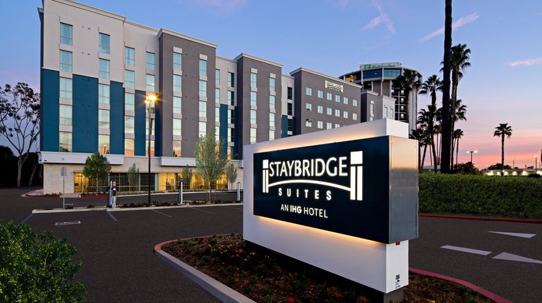 Staybridge Suites Long Beach Airport Exterior. Images powered by <a href="https://www.leonardoworldwide.com" target="_blank" rel="noopener">Leonardo</a>.