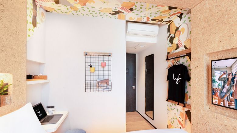 <b>lyf Tenjin Fukuoka Room</b>. Images powered by <a href="https://www.leonardoworldwide.com/" title="Leonardo Worldwide" target="_blank">Leonardo</a>.