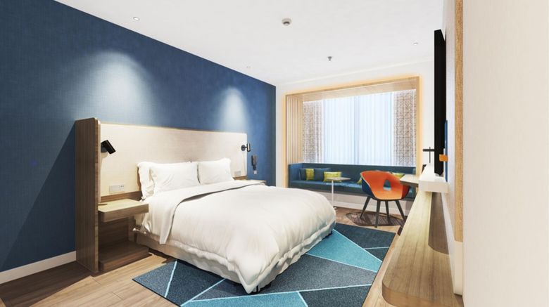 <b>Holiday Inn Express Exhibition Center Room</b>. Images powered by <a href="https://www.leonardoworldwide.com/" title="Leonardo Worldwide" target="_blank">Leonardo</a>.