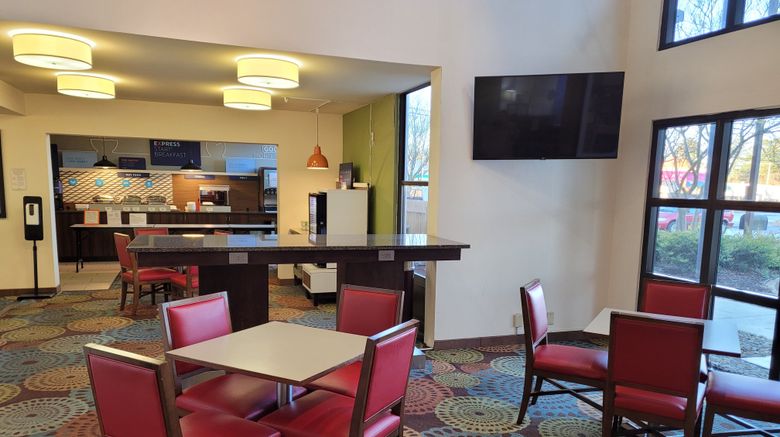 <b>Holiday Inn Express Anderson-I-85 Restaurant</b>. Images powered by <a href="https://www.leonardoworldwide.com/" title="Leonardo Worldwide" target="_blank">Leonardo</a>.