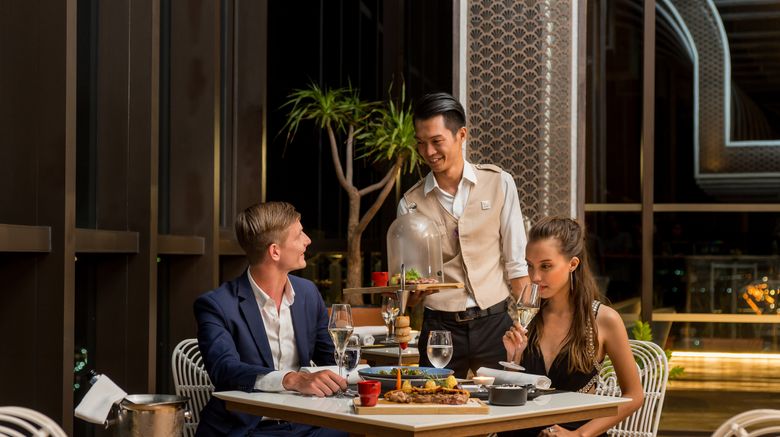 <b>Holiday Inn Rsort Vana Nava Hua Hin Restaurant</b>. Images powered by <a href="https://www.leonardoworldwide.com/" title="Leonardo Worldwide" target="_blank">Leonardo</a>.