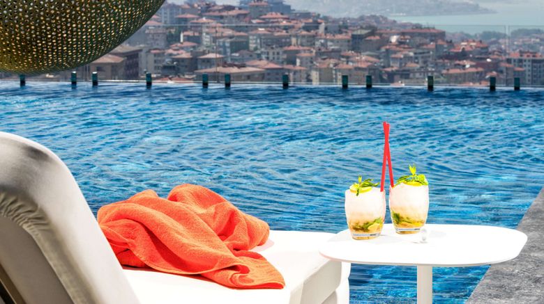 <b>Fairmont Quasar Istanbul Pool</b>. Images powered by <a href=https://www.travelagewest.com/Hotels/Istanbul/