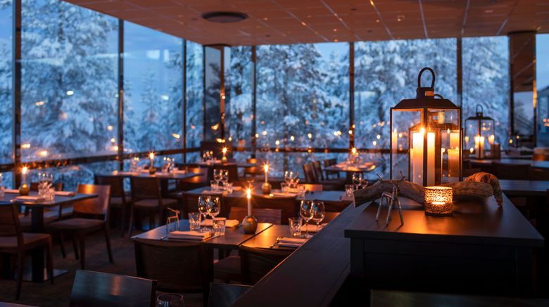<b>Lapland Hotel Sky Ounasvaara Restaurant</b>. Images powered by <a href="https://www.leonardoworldwide.com/" title="Leonardo Worldwide" target="_blank">Leonardo</a>.