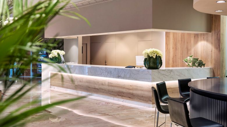 <b>Salles Hotel Malaga Centro Lobby</b>. Images powered by <a href="https://www.leonardoworldwide.com/" title="Leonardo Worldwide" target="_blank">Leonardo</a>.