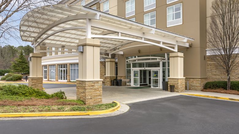 <b>Holiday Inn Atlanta-Gas South Arena Area Exterior</b>. Images powered by <a href="https://www.leonardoworldwide.com/" title="Leonardo Worldwide" target="_blank">Leonardo</a>.