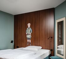 Tante Alma's Bonner Hotel Room