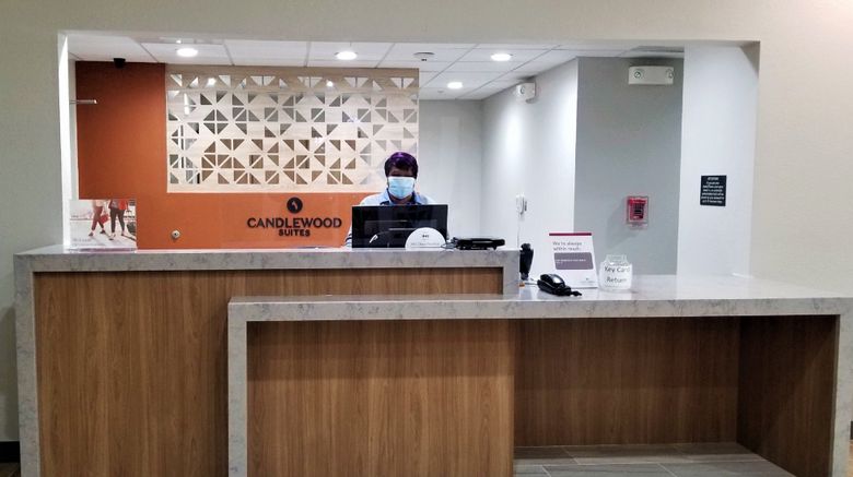 <b>Candlewood Suites Apex - Raleigh Area Lobby</b>. Images powered by <a href="https://www.leonardoworldwide.com/" title="Leonardo Worldwide" target="_blank">Leonardo</a>.