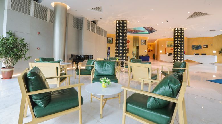 <b>Holiday Inn Express Songjiang Fangta Lobby</b>. Images powered by <a href="https://www.leonardoworldwide.com/" title="Leonardo Worldwide" target="_blank">Leonardo</a>.