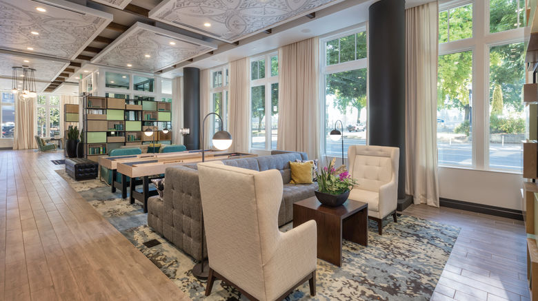 <b>WorldMark Portland – Waterfront Park Lobby</b>. Images powered by <a href="https://www.leonardoworldwide.com/" title="Leonardo Worldwide" target="_blank">Leonardo</a>.