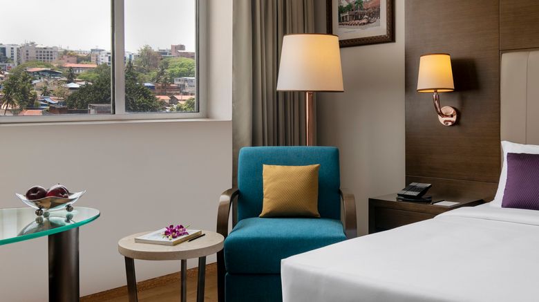 <b>Vivanta Thiruvananthapuram Room</b>. Images powered by <a href="https://www.leonardoworldwide.com/" title="Leonardo Worldwide" target="_blank">Leonardo</a>.