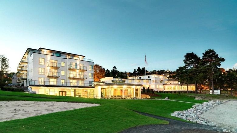 <b>Strand Hotel Fevik Exterior</b>. Images powered by <a href="https://www.leonardoworldwide.com/" title="Leonardo Worldwide" target="_blank">Leonardo</a>.