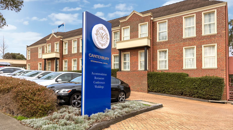 <b>Canterbury International Hotel Exterior</b>. Images powered by <a href="https://www.leonardoworldwide.com/" title="Leonardo Worldwide" target="_blank">Leonardo</a>.