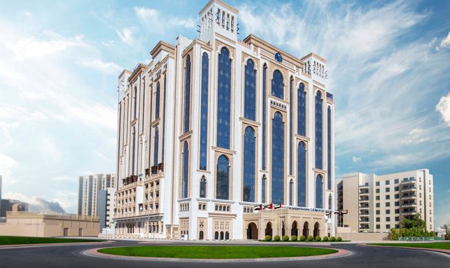 Al Jaddaf Rotana Suite Hotel Exterior